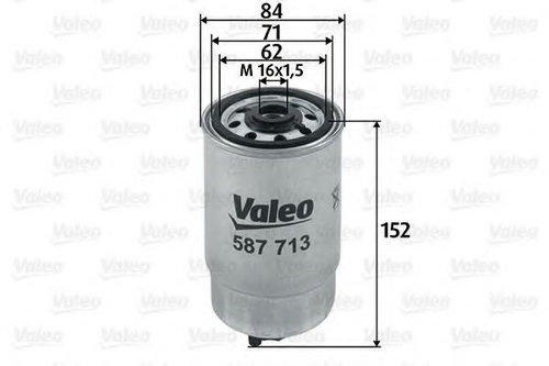 Filtru combustibil ALFA ROMEO 156 Sportwagon (932) (2000 - 2006) VALEO 587713 piesa NOUA