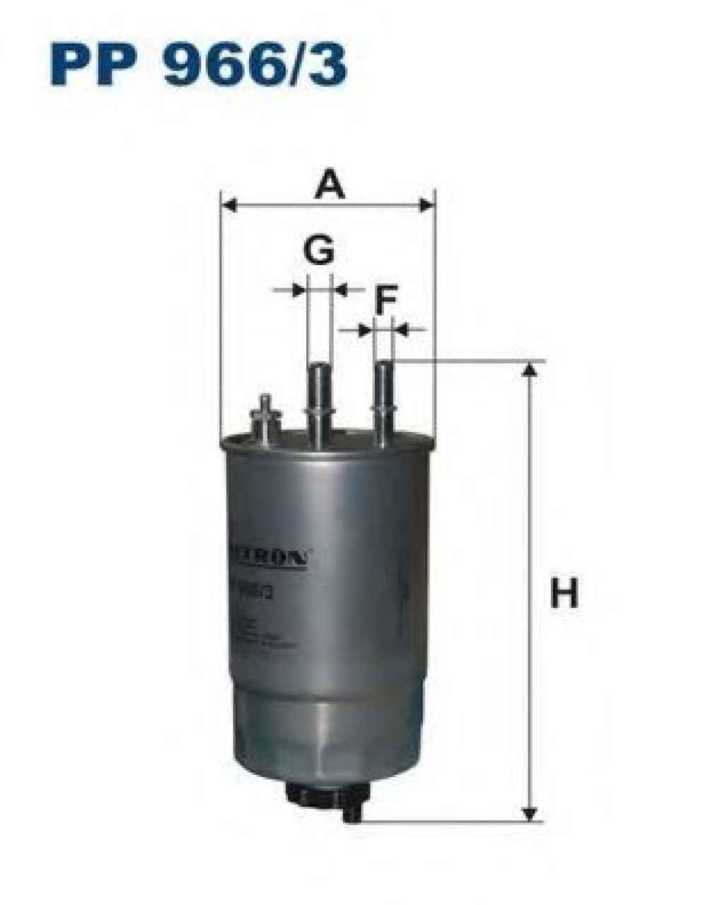 Filtru combustibil ALFA ROMEO 159 (939) (2005 - 2011) FILTRON PP966/3 piesa NOUA