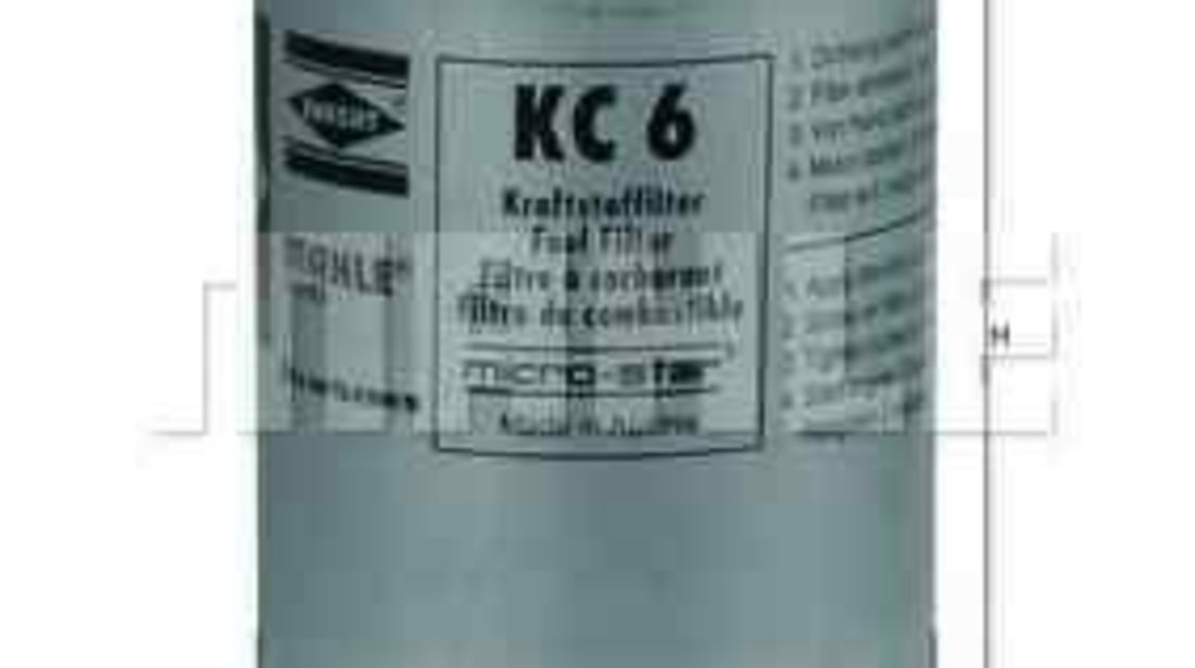 filtru combustibil ASTRA HD 7 KNECHT KC 6