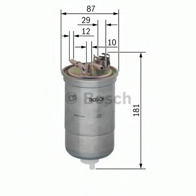 Filtru combustibil AUDI A2 (8Z0) (2000 - 2005) BOSCH 0 450 906 453 piesa NOUA