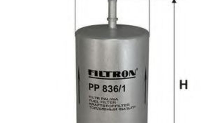 Filtru combustibil AUDI A3 (8L1) (1996 - 2003) FILTRON PP836/1 piesa NOUA