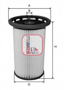 Filtru combustibil AUDI A3 (8V1) (2012 - 2016) SOFIMA S 6038 NE piesa NOUA