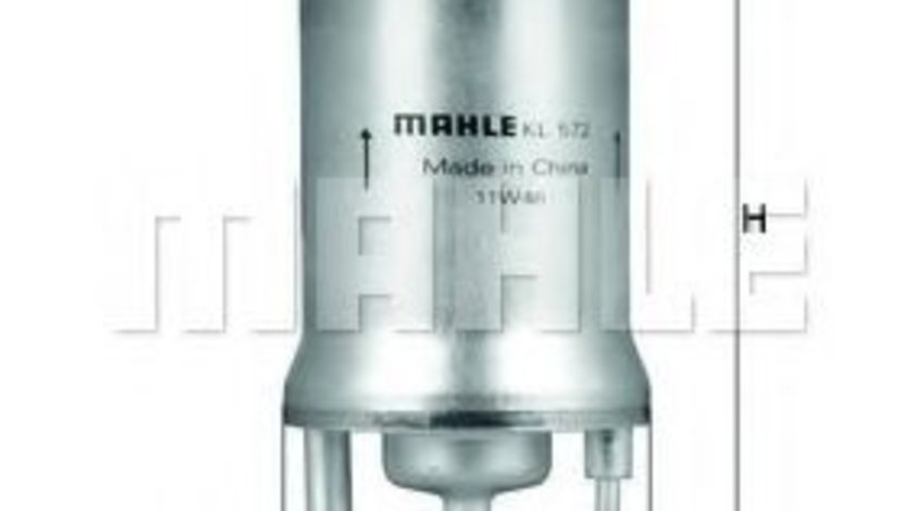 Filtru combustibil AUDI A3 Cabriolet (8P7) (2008 - 2013) MAHLE ORIGINAL KL 572 produs NOU
