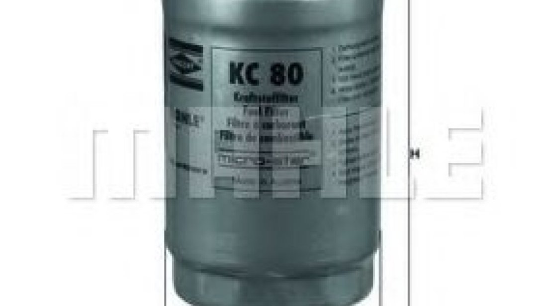 Filtru combustibil AUDI A4 (8D2, B5) (1994 - 2001) KNECHT KC 80 piesa NOUA