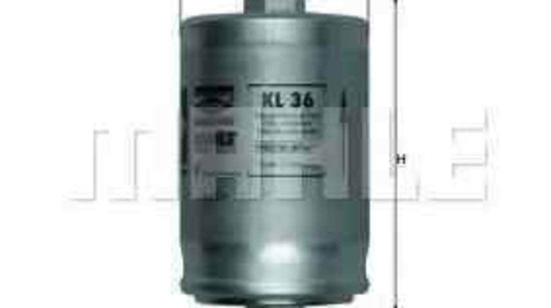 filtru combustibil AUDI A4 8D2 B5 KNECHT KL 36