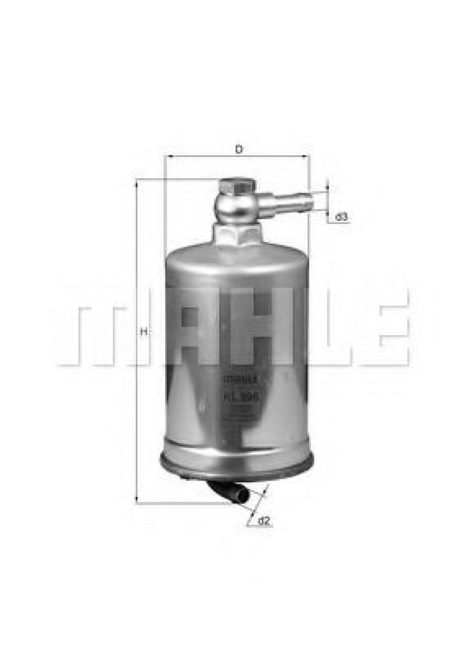 Filtru combustibil AUDI A4 (8EC, B7) (2004 - 2008) KNECHT KL 599 piesa NOUA