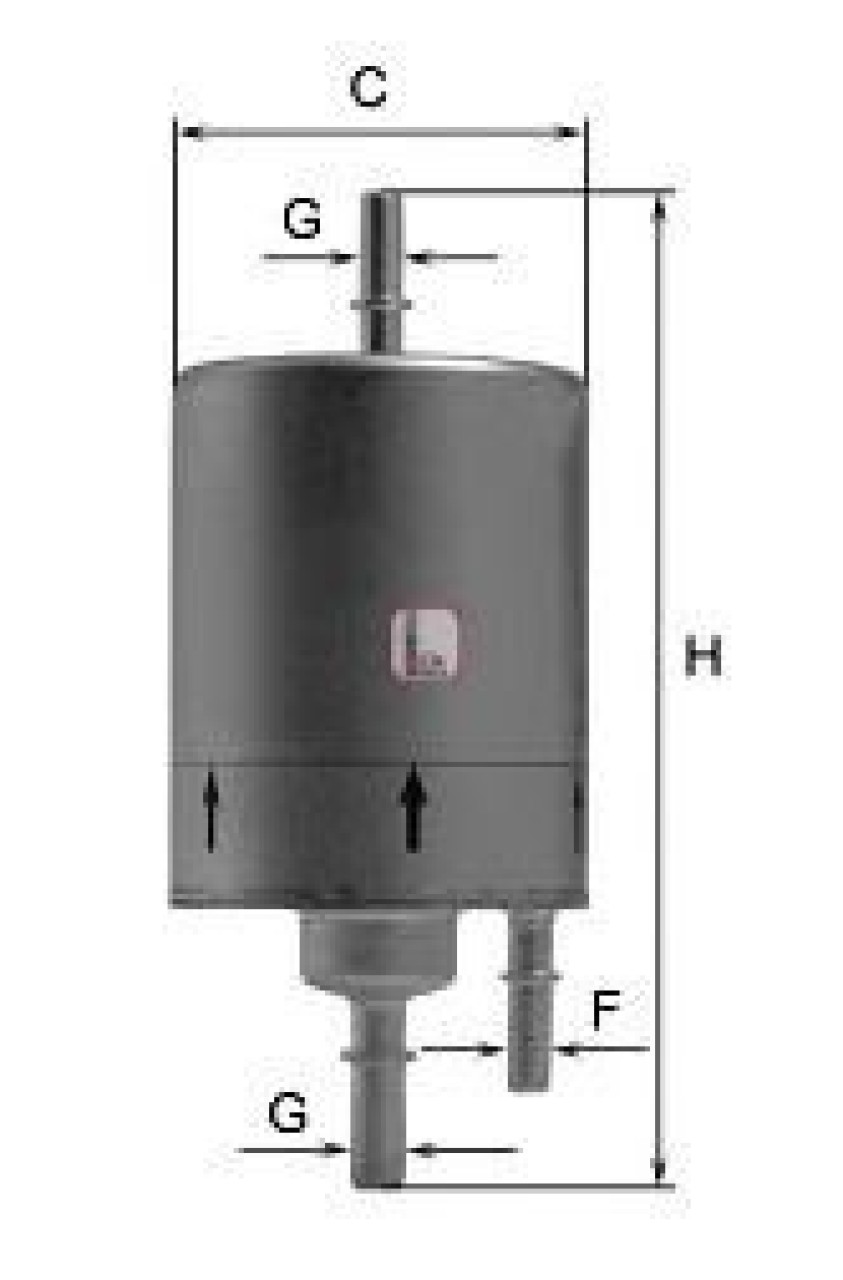 Filtru combustibil AUDI A4 (8EC, B7) (2004 - 2008) SOFIMA S 1831 B piesa NOUA