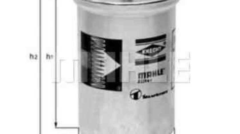 filtru combustibil AUDI A6 (4B2, C5) KNECHT KL 2