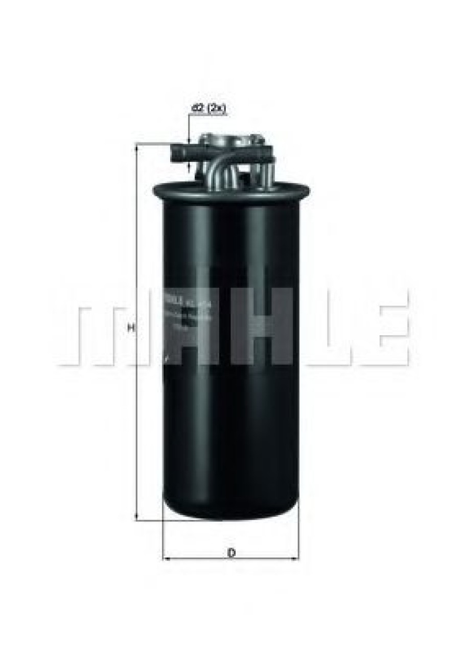 Filtru combustibil AUDI A6 (4F2, C6) (2004 - 2011) KNECHT KL 454 piesa NOUA