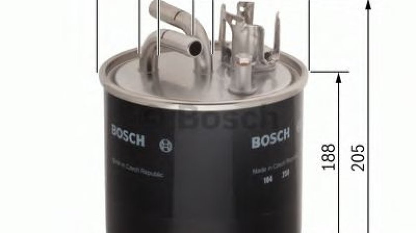 Filtru combustibil AUDI A6 Allroad (4FH, C6) (2006 - 2011) BOSCH 0 450 906 459 produs NOU