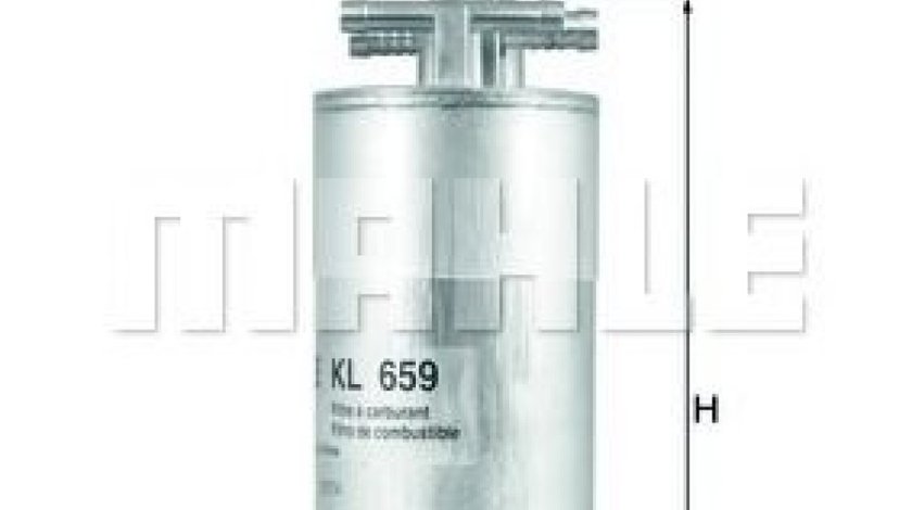 Filtru combustibil AUDI A6 Allroad (4FH, C6) (2006 - 2011) MAHLE ORIGINAL KL 659 produs NOU