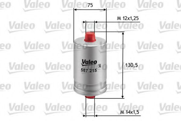 Filtru combustibil AUDI A8 (4D2, 4D8) (1994 - 2002) VALEO 587215 piesa NOUA