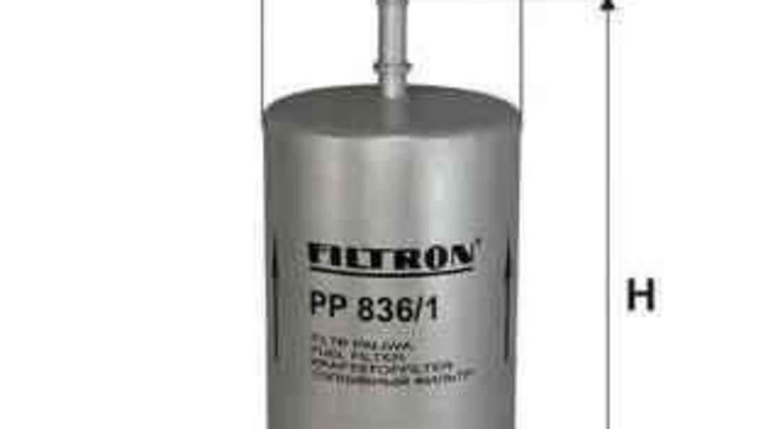 filtru combustibil AUDI A8 (4E_) FILTRON PP836/1