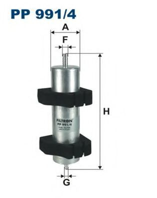 Filtru combustibil AUDI Q5 (8R) (2008 - 2016) FILTRON PP991/4 piesa NOUA