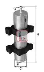 Filtru combustibil AUDI Q5 (8R) (2008 - 2016) SOFIMA S 1950 B piesa NOUA