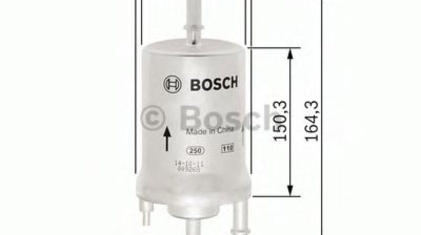 Filtru combustibil AUDI TT (8J3) (2006 - 2014) BOSCH F 026 403 006 piesa NOUA