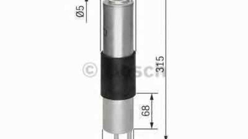 filtru combustibil BMW 3 E46 BOSCH 0 450 905 952