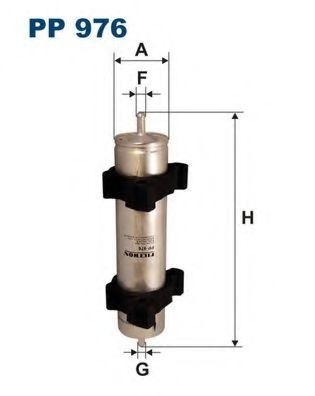 Filtru combustibil BMW Seria 3 Cabriolet (E46) (2000 - 2007) FILTRON PP976 piesa NOUA