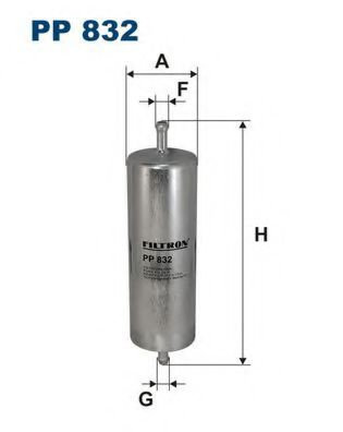 Filtru combustibil BMW Seria 3 Compact (E36) (1994 - 2000) FILTRON PP832 piesa NOUA