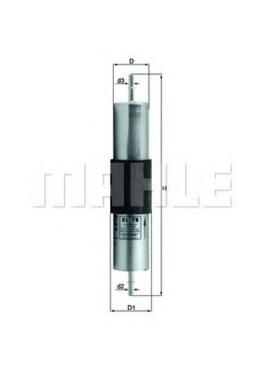 Filtru combustibil BMW Seria 3 Cupe (E36) (1992 - 1999) KNECHT KL 78 piesa NOUA
