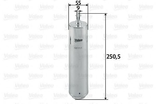 Filtru combustibil BMW Seria 3 Cupe (E92) (2006 - 2013) VALEO 587711 piesa NOUA