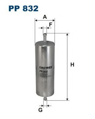 Filtru combustibil BMW Seria 3 (E36) (1990 - 1998) FILTRON PP832 piesa NOUA