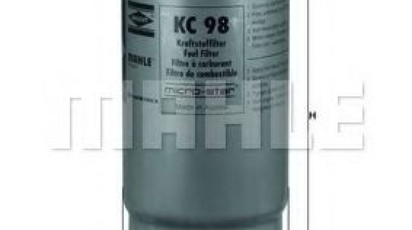 Filtru combustibil BMW Seria 5 (E39) (1995 - 2003) MAHLE ORIGINAL KC 98 piesa NOUA