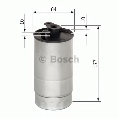 Filtru combustibil BMW Seria 5 (E39) (1995 - 2003) BOSCH 0 450 906 451 piesa NOUA