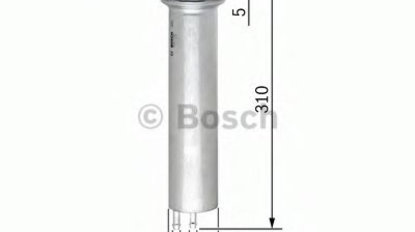 Filtru combustibil BMW Seria 5 (E39) (1995 - 2003) BOSCH 0 450 905 960 piesa NOUA