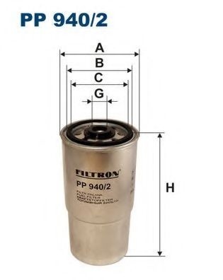 Filtru combustibil BMW Seria 7 (E38) (1994 - 2001) FILTRON PP940/2 piesa NOUA