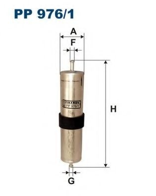 Filtru combustibil BMW X5 (E53) (2000 - 2006) FILTRON PP976/1 piesa NOUA