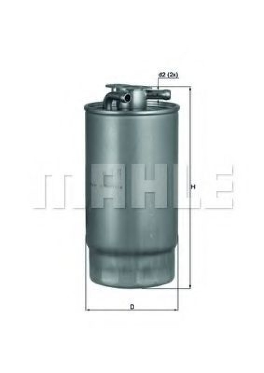 Filtru combustibil BMW X5 (E53) (2000 - 2006) MAHLE ORIGINAL KL 160/1 piesa NOUA