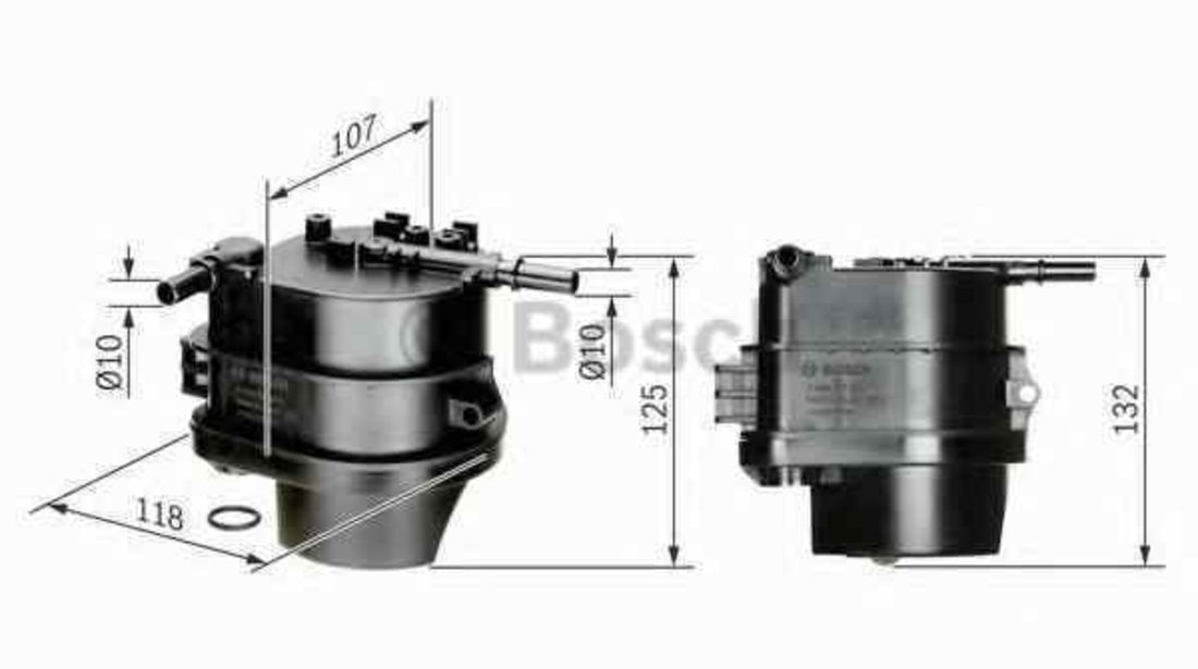 filtru combustibil CITROËN C1 PM PN BOSCH 0 450 907 007