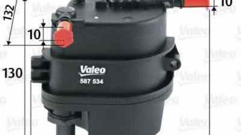 filtru combustibil CITROËN C2 ENTERPRISE VALEO 587534