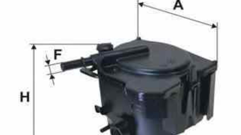 filtru combustibil CITROËN C4 cupe LA FILTRON PS974/1