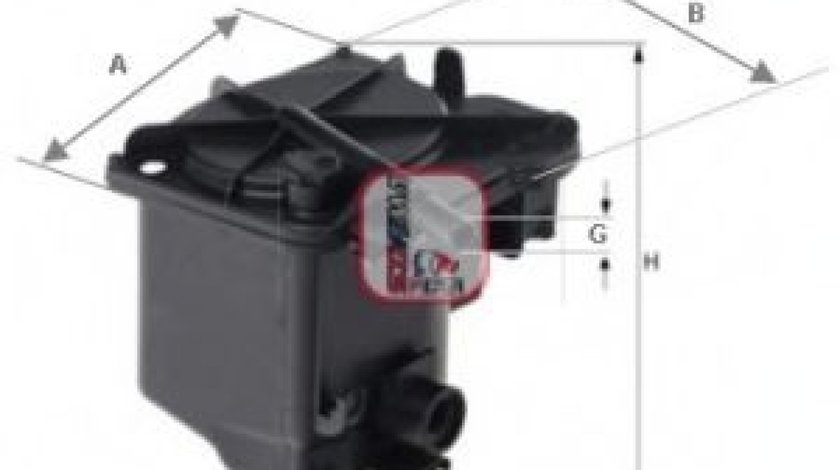 Filtru combustibil CITROEN BERLINGO (MF) (1996 - 2016) SOFIMA S 7420 NR produs NOU