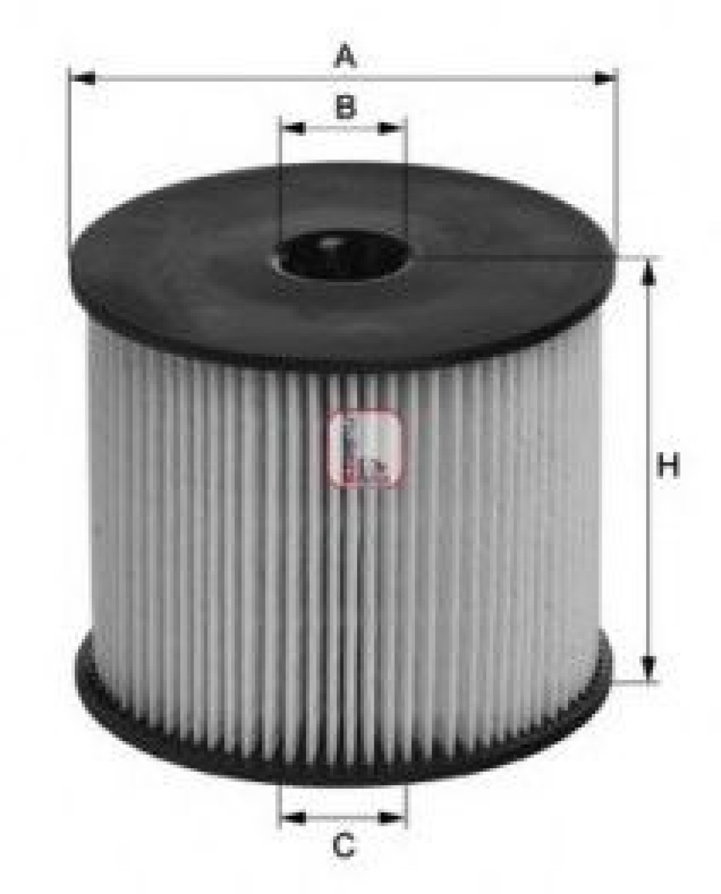 Filtru combustibil CITROEN C5 II Break (RE) (2004 - 2016) SOFIMA S 6003 NE piesa NOUA