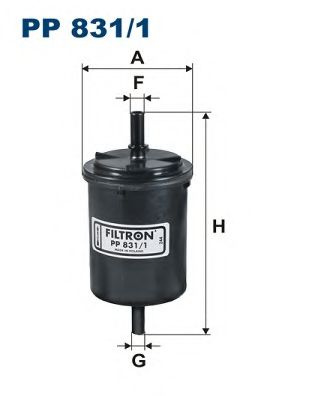 Filtru combustibil CITROEN C5 II (RC) (2004 - 2016) FILTRON PP831/1 piesa NOUA