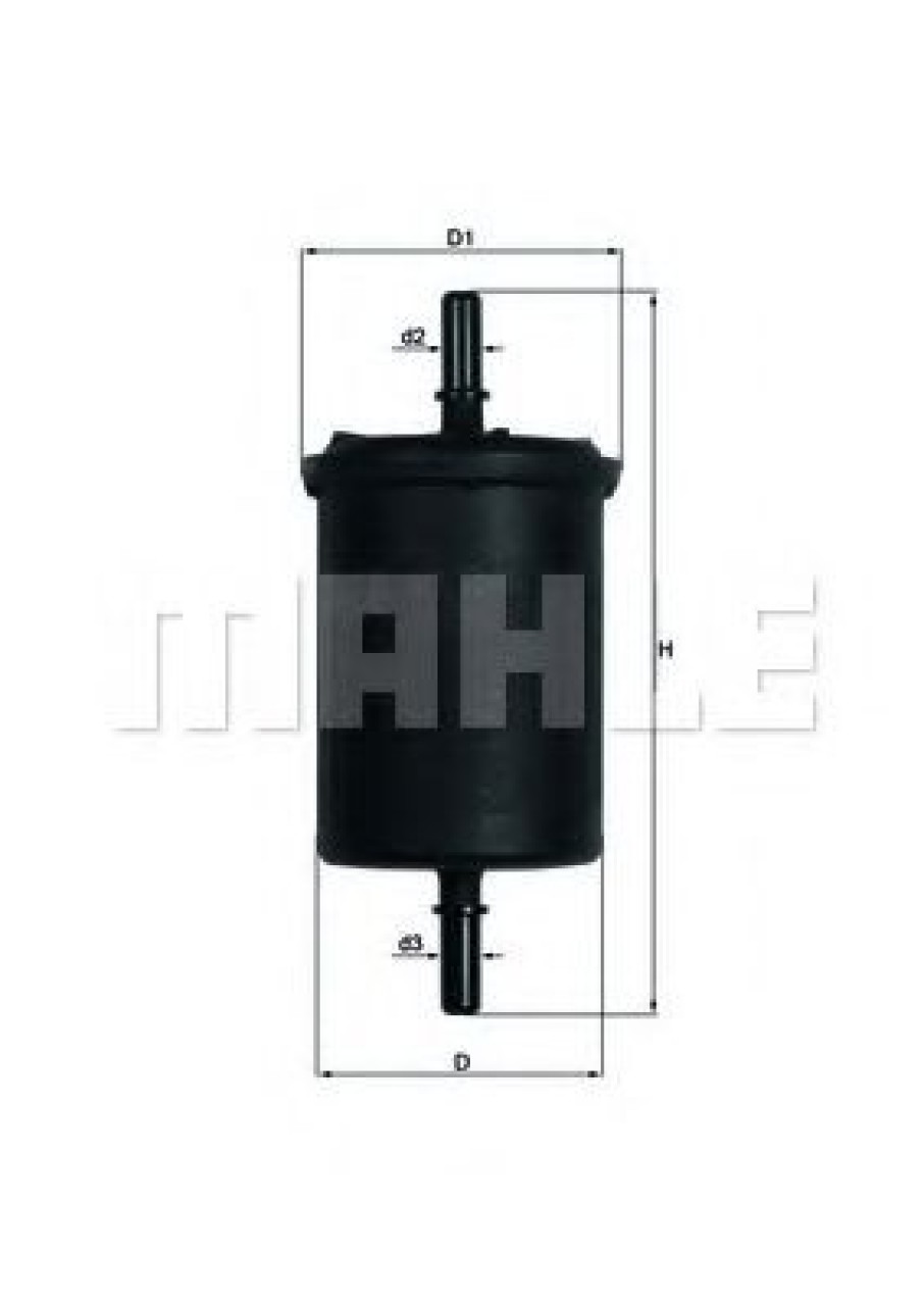 Filtru combustibil CITROEN C5 II (RC) (2004 - 2016) MAHLE ORIGINAL KL 248 piesa NOUA