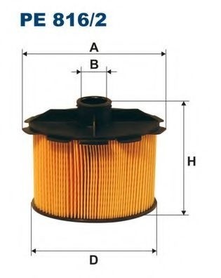 Filtru combustibil CITROEN XSARA Cupe (N0) (1998 - 2005) FILTRON PE816/2 piesa NOUA