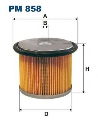 Filtru combustibil CITROEN XSARA Cupe (N0) (1998 - 2005) FILTRON PM858 piesa NOUA