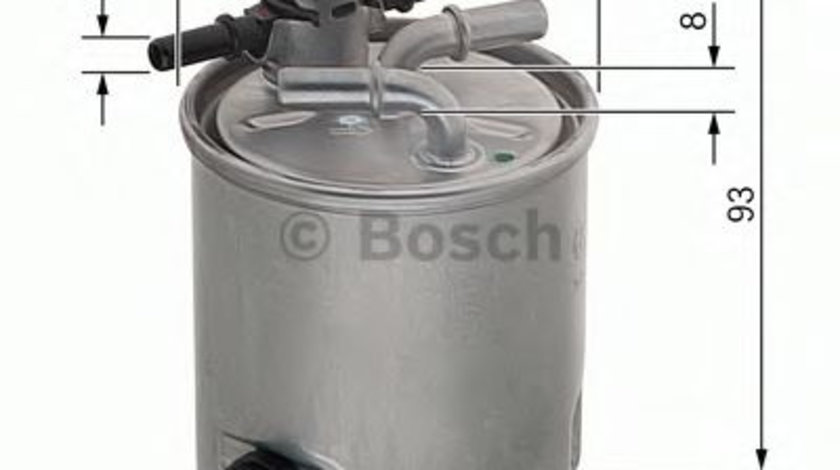 Filtru combustibil DACIA LOGAN MCV (KS) (2007 - 2016) BOSCH F 026 402 072 piesa NOUA