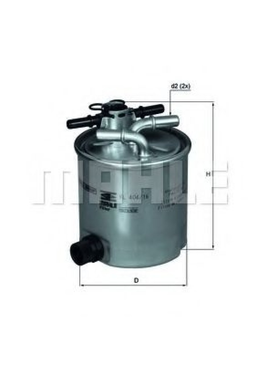 Filtru combustibil DACIA SANDERO (2008 - 2016) KNECHT KL 404/16 piesa NOUA