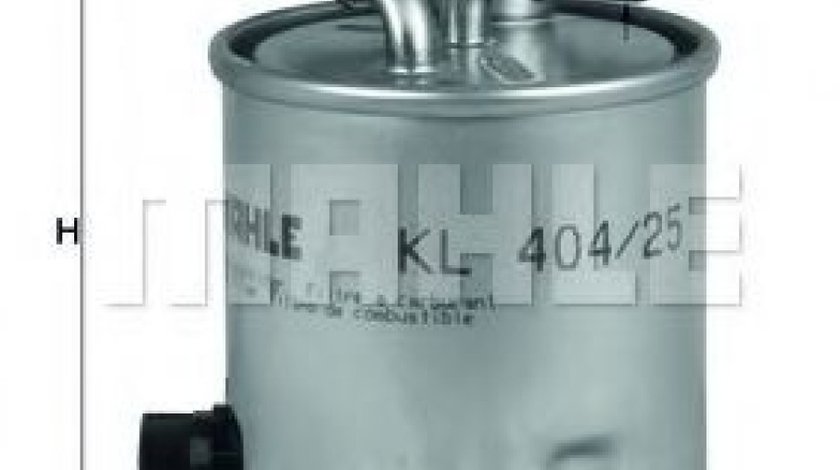 Filtru combustibil DACIA SANDERO (2008 - 2016) MAHLE ORIGINAL KL 404/25 piesa NOUA