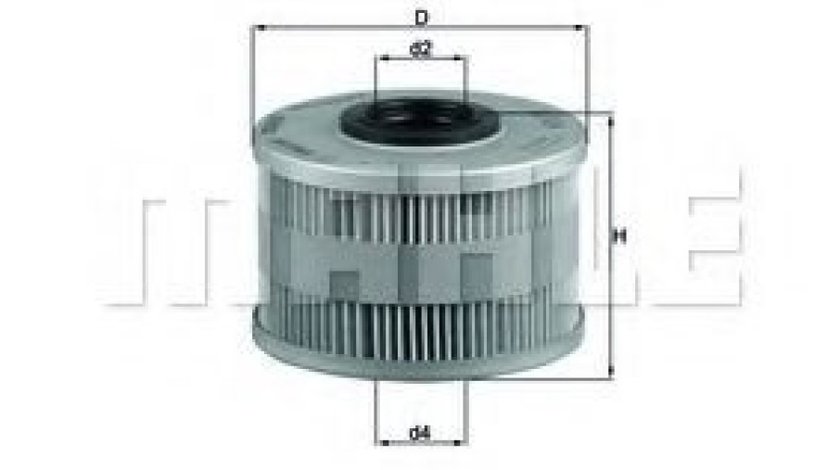 Filtru combustibil DACIA SOLENZA (2003 - 2016) MAHLE ORIGINAL KX 79D piesa NOUA