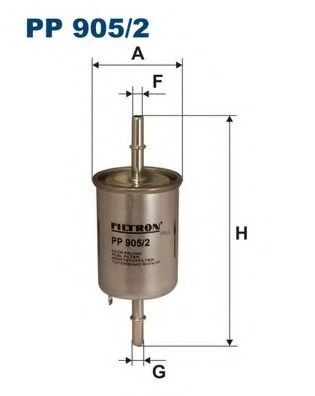 Filtru combustibil DAEWOO NUBIRA (KLAJ) (1997 - 2016) FILTRON PP905/2 piesa NOUA