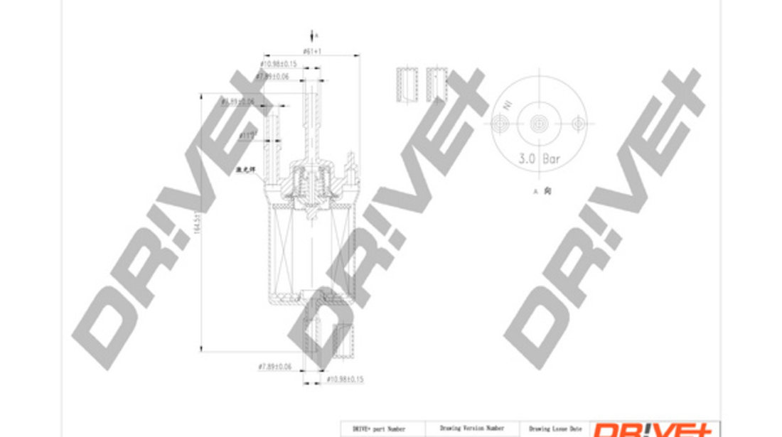 Filtru combustibil (DP1110130101 DRIVE) AUDI,SEAT,SKODA,VW