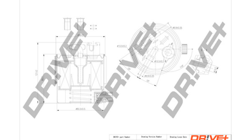 Filtru combustibil (DP1110130109 DRIVE) NISSAN