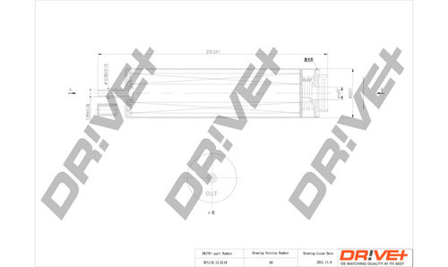 Filtru combustibil (DP1110130118 DRIVE) ALPINA,BMW,MINI