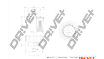 Filtru combustibil (DP1110130125 DRIVE) Citroen,MI...